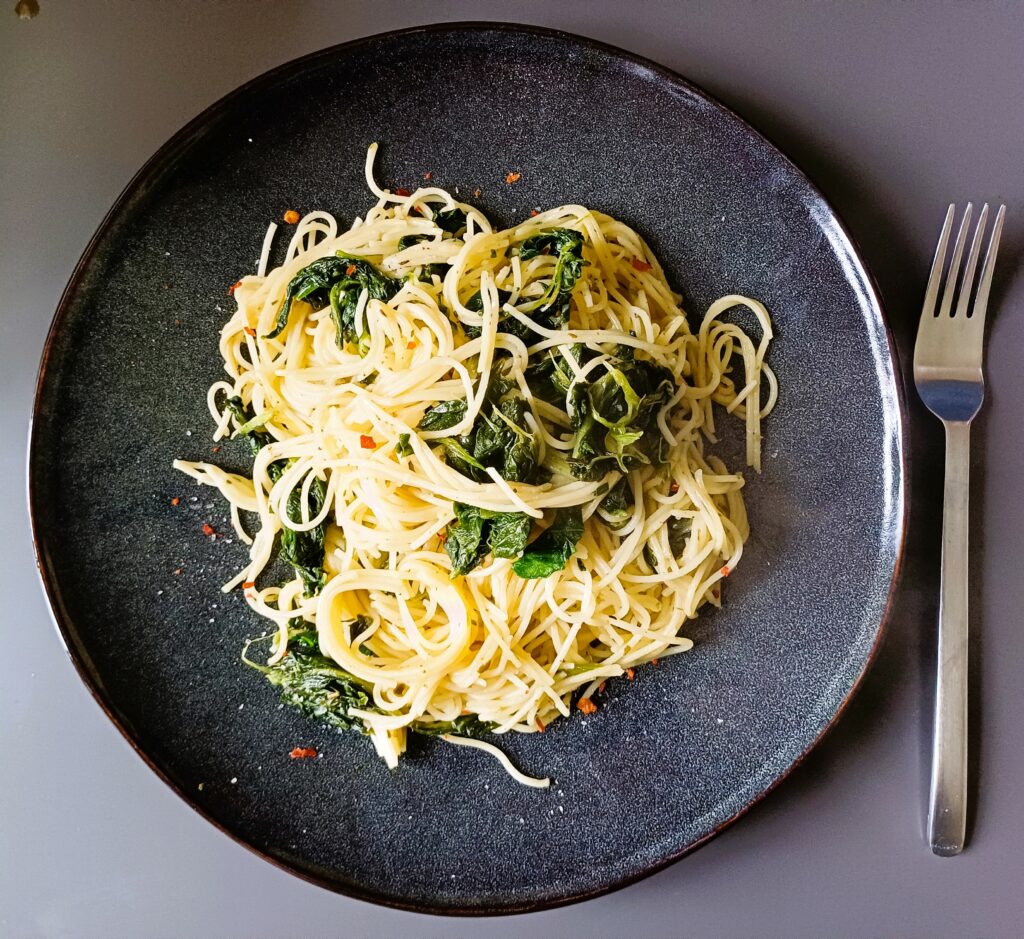 Linsenlaibchen mit Süßkartoffelpüree